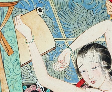 牡丹江-胡也佛金瓶梅秘戏图高清图片3卷22幅！细腻入微的画作